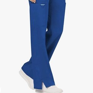 Cherokee Smurf Blue Scrub Pants
